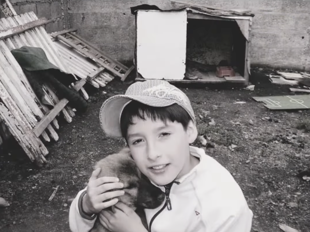 Pailita y su mascota